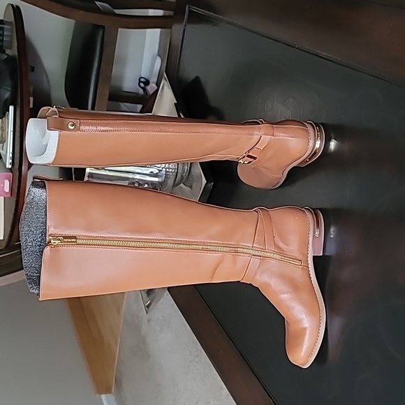 leather riding boots - Picture 3 of 4